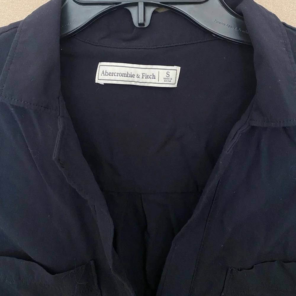 Abercrombie & Fitch The Utility Romper Black Size Small - Picture 9 of 9